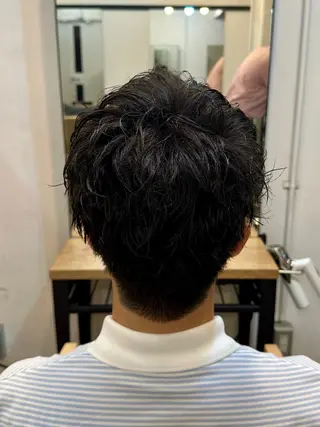 ショート メンズ 横浜/メンズ特化/ Farbe/田中颯斗のヘアスタイル