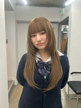 ロング カラー 🦋SATO🦋 / 似合わせカラー⟡.*のヘアスタイル