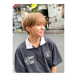 カラー メンズ ange☞ soutaのヘアスタイル