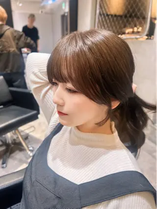 ロング カラー 店長✨髪質改善✖️ 透明感カラー／純大のヘアスタイル