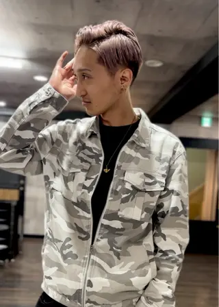 メンズ レイヤーカット特化 💜SARIのヘアスタイル