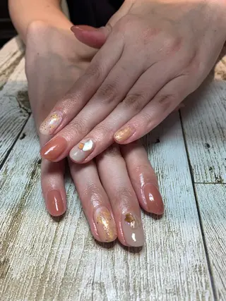 ネイル 渡邊 束紗のネイルデザイン