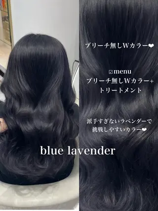 ロング カラー 𝑹𝒊𝒉𝒐🎀 名駅/大人韓国ヘアのヘアスタイル