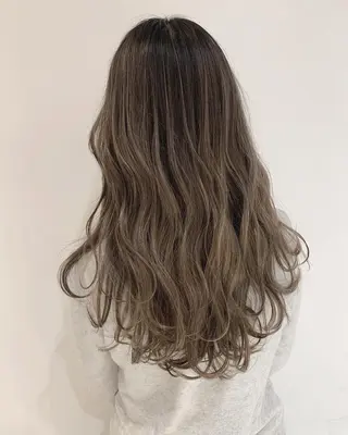 ロング カラー ヘアアレンジ 阿部 圭悟のヘアスタイル