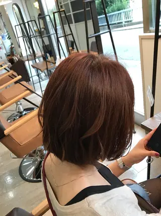 ミディアム カラー 伊藤 光成のヘアスタイル