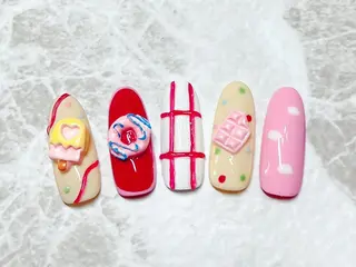 ネイル マジック ミラーのネイルデザイン