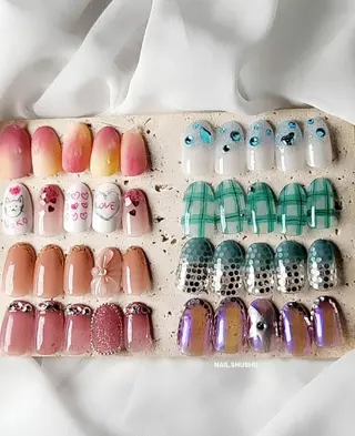 ネイル 3dパーツ/流行り 👧shushu❤️のネイルデザイン