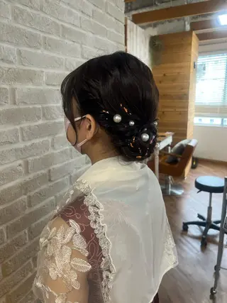 ロング ヘアアレンジ Topstylist YUKIのヘアスタイル