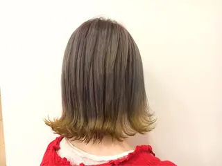 ショート カラー 野上 綾香のヘアスタイル