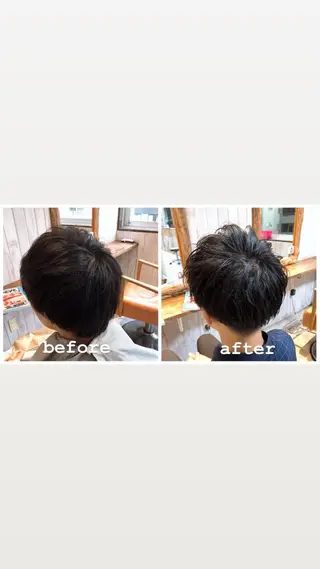 メンズ 中村 優志のヘアスタイル