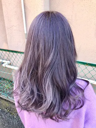 カラー ダブルスキルエクステ /羽エクステ白石宇由のヘアスタイル