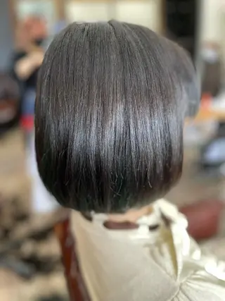 ミディアム カラー 💎白髪染めも対応 🙆👌山本明菜のヘアスタイル