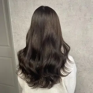 ロング トレンド韓国レイヤー 🇰🇷のんのヘアスタイル