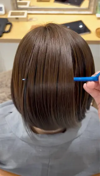 パーマ 🫧ボブ/艶髪カラー 伊原修子のヘアスタイル