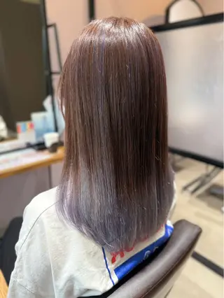 ミディアム 森 いずなのヘアスタイル