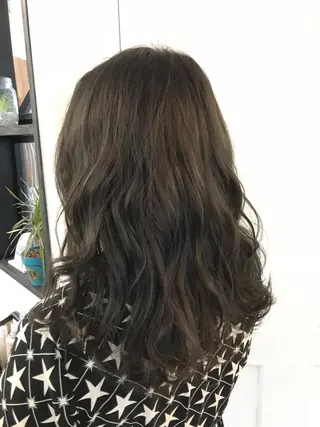 セミロング カラー LANI hair resortのヘアスタイル