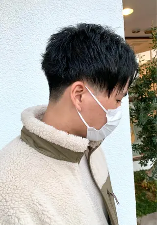 ショート ヘアアレンジ メンズ メンズパーマ職人 加藤 弘貴のヘアスタイル