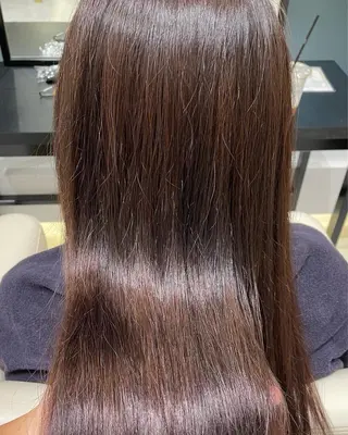 ロング パーマモデル募集🌈 森脇帆南のヘアスタイル