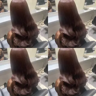 ロング カラー レイヤー×髪質改善 にちか🐰🎀のヘアスタイル