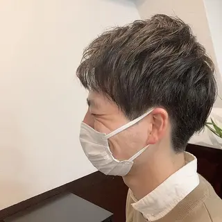 ショート メンズ 🕊mtm🫧梅田/ 定額制/透明感/艶髪のヘアスタイル
