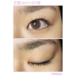 マツエク・マツパ 美容室 HIIRAGIのマツエク・マツパデザイン