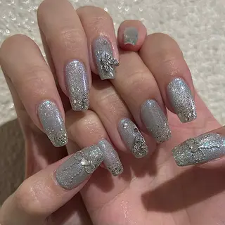 ネイル パラあり！フィルイン 美フォルムのネイルデザイン