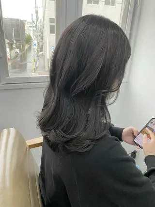 ミディアム カラー ヘアアレンジ ひなの .のその他イメージ
