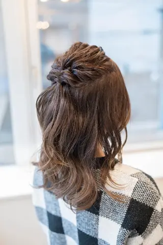 ロング ヘアアレンジ Lazo/ 原弥和子のヘアスタイル