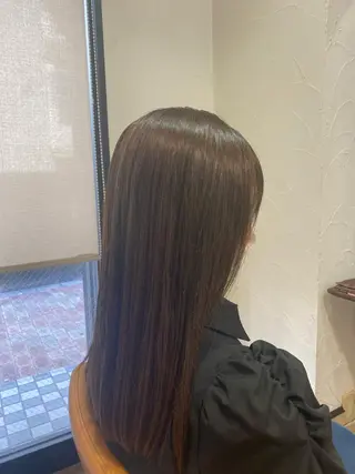 ロング カラー サプリームヘア 飯田みち瑠のヘアスタイル
