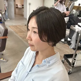 ショート 綿貫 美雪のヘアスタイル