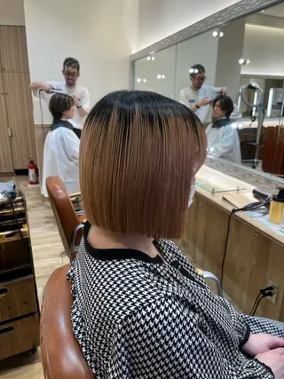 ミディアム 新宿 Chiakiのヘアスタイル