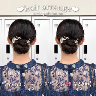 ヘアアレンジ ヘアセット🩷 エクステ🎀ゆう💞のヘアスタイル