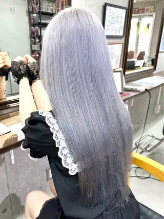 ロング カラー かずくん🦩名古屋 ハイトーン/レイヤーのヘアスタイル