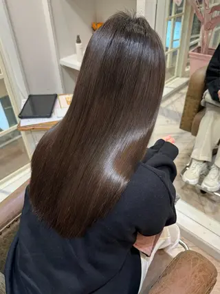 ロング shiro.kobe 森彩華のヘアスタイル