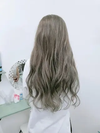 ロング カラー パーマ ヘアアレンジ 髪質改善✧︎カラー 💎AIM【アイム】のヘアスタイル