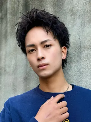 ショート メンズ 大人メンズパーマ メンズ特化　萱原大幹のヘアスタイル