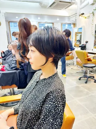 ショート 👑銀座ショート/ 絶壁補正/金子涼👑のヘアスタイル