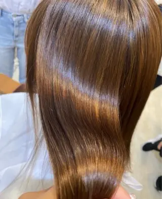 ロング カラー 木下 マサキのヘアスタイル