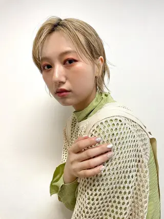 ショート カラー BASSA 下井草店のヘアスタイル