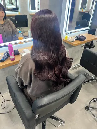 カラー 札幌ブリーチなし 👑ヒリュウのヘアスタイル