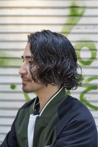 パーマ メンズ 🔹YUTA🔹 メンズパーマのヘアスタイル