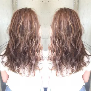 ロング カラー ✨縮毛矯正/髪質改善 錦糸町/松坂拓馬のヘアスタイル