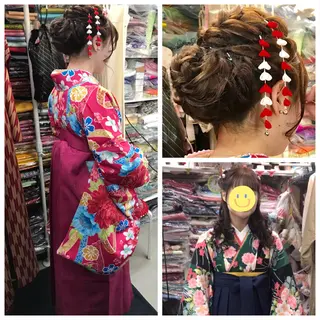 ヘアアレンジ 上辻 博司のヘアスタイル