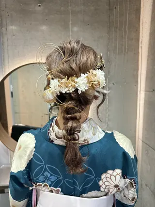 ミディアム フリーランス美容師 MIZUKIのヘアスタイル