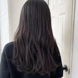 ロング カラー fio マナミのヘアスタイル