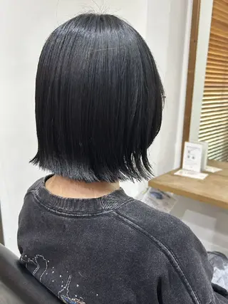 ショート ボブ人気No,1✨ TAME副店長のヘアスタイル