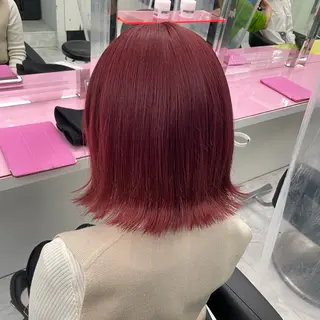 ショート カラー ️💕淡いハイトーン 💕︎︎ひかるのヘアスタイル