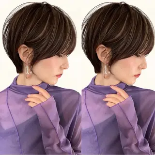 ショート [Lil by  JIL BLAN]所属・田中 孝征のヘアスタイル