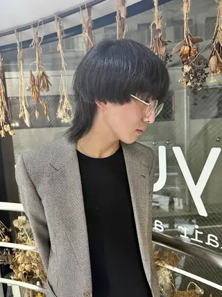 ショート ウルフ レイヤー パーマ🪐MANAのヘアスタイル