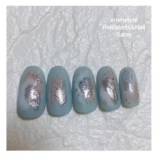 ミディアム ネイル 👑enen style👑のネイルデザイン